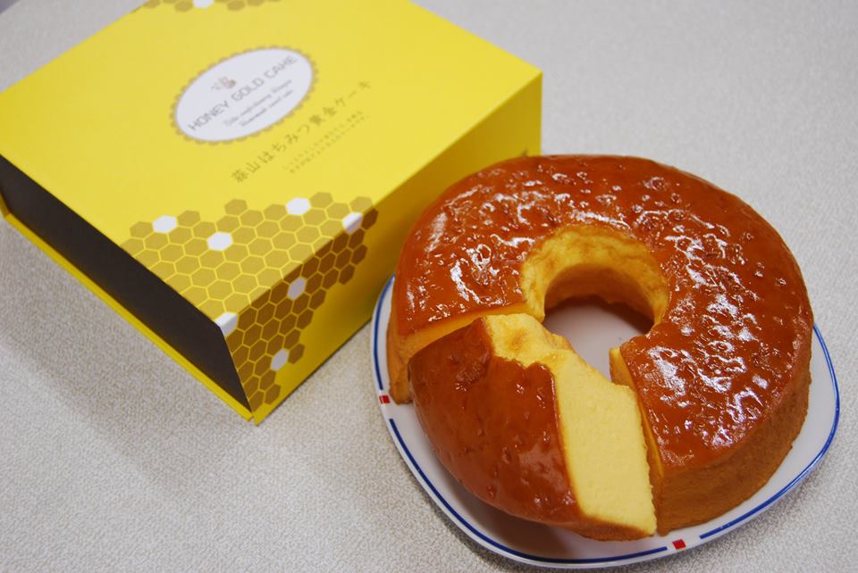 黄金はちみつケーキ