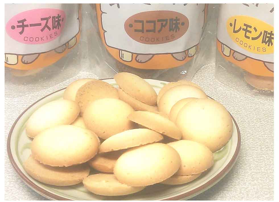 手作りつぶクッキー